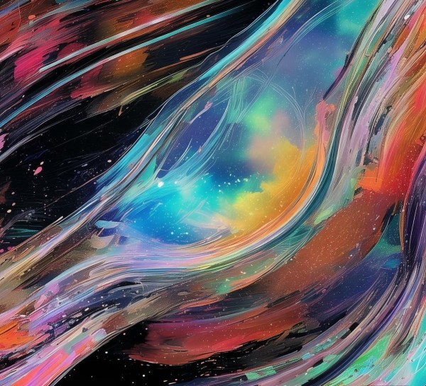 科技与艺术完美结合，视频边框素材图片的艺术表达